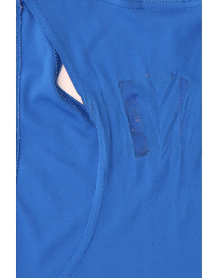 Vest Vest Top pentru bărbați Adidas Medium Blue Poliester