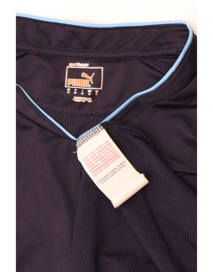 Tricou pentru bărbați Puma Top Mediu Bleumarin Poliester
