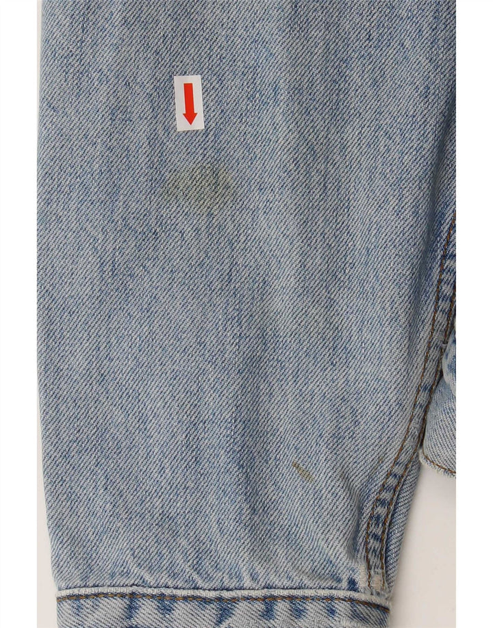 Jachetă de blugi Levi's 70503 pentru bărbați UK 38, bumbac albastru mediu
