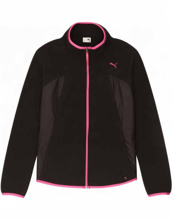 Jachetă puma pentru femei, UK 12, poliester mediu negru