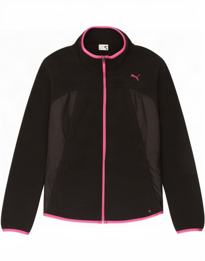 Jachetă puma pentru femei, UK 12, poliester mediu negru