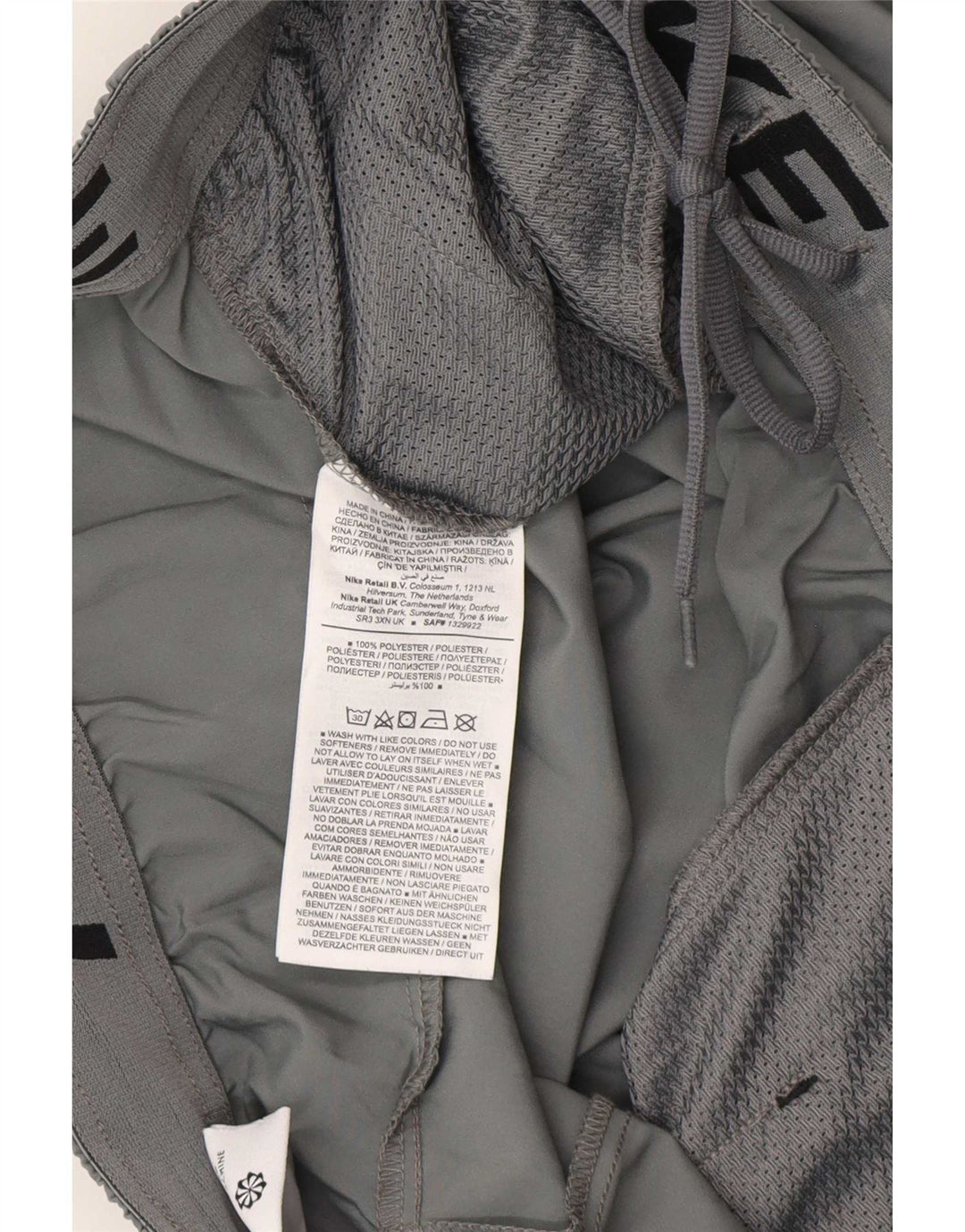 Pantaloni scurți sport Nike Dri Fit pentru bărbați, mari, gri, poliester