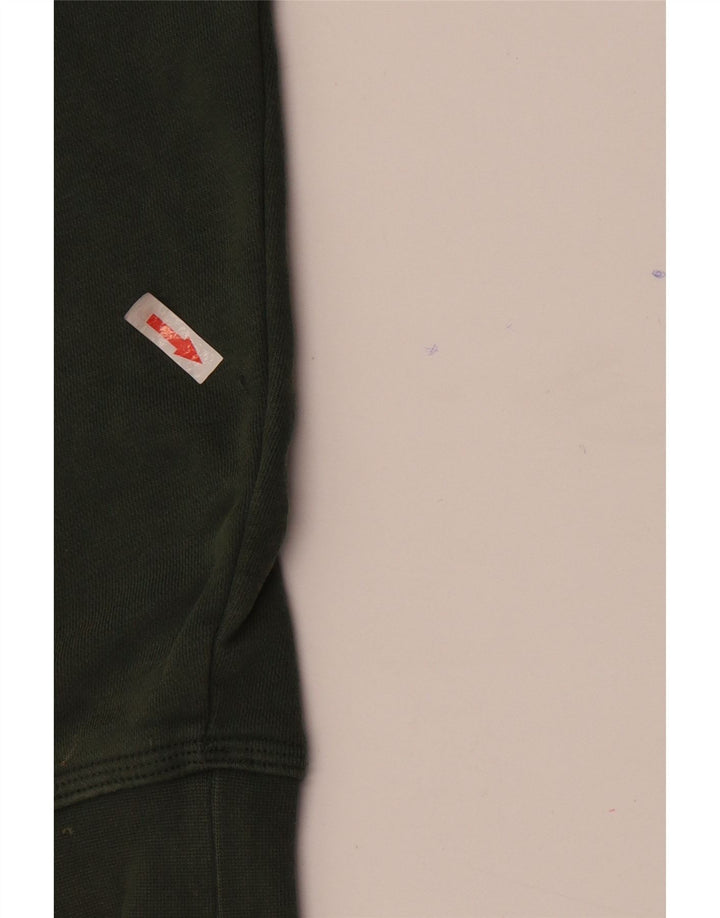 Pulover Nike pentru bărbați, bumbac verde mediu