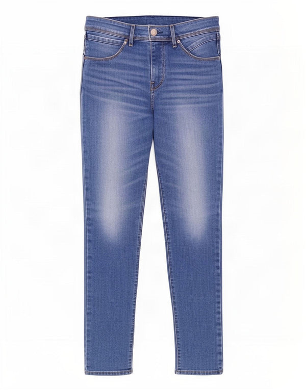 Blugi skinny Levi's pentru femei cu talie medie W28 L28 bumbac albastru