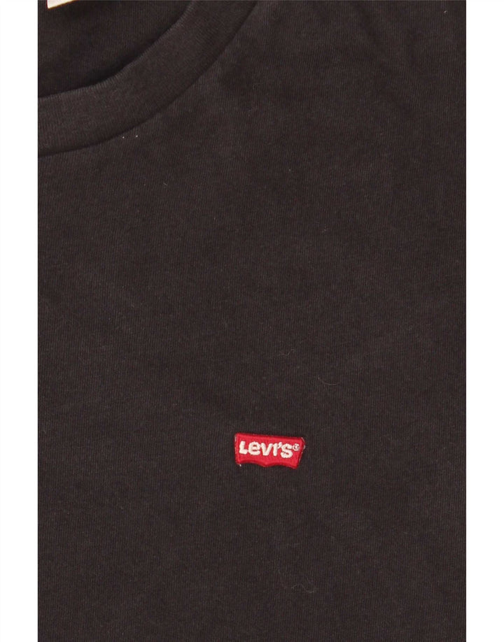 Tricou pentru bărbați Levi's Top 2XL bumbac negru