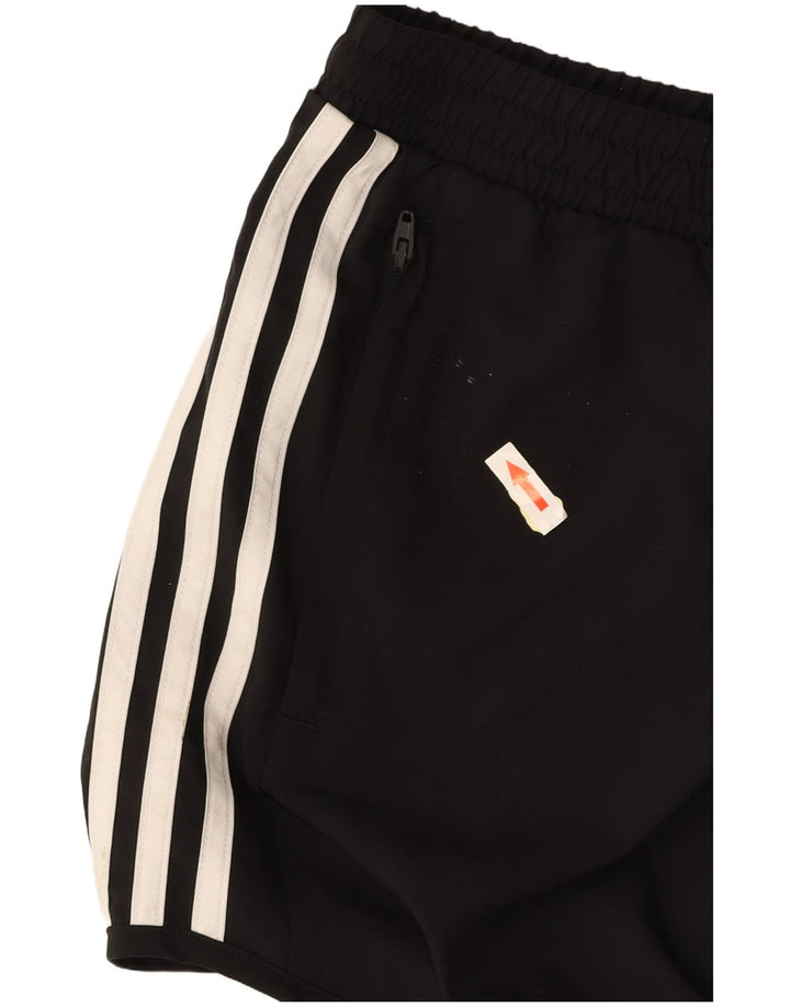 Pantaloni scurți sport Aeroready ADIDAS pentru fete 14-15 ani poliester negru