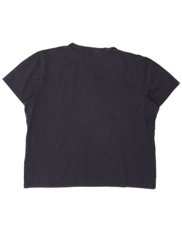 Massimo Dutti Tricou Bărbați Top 2XL Bleumarin