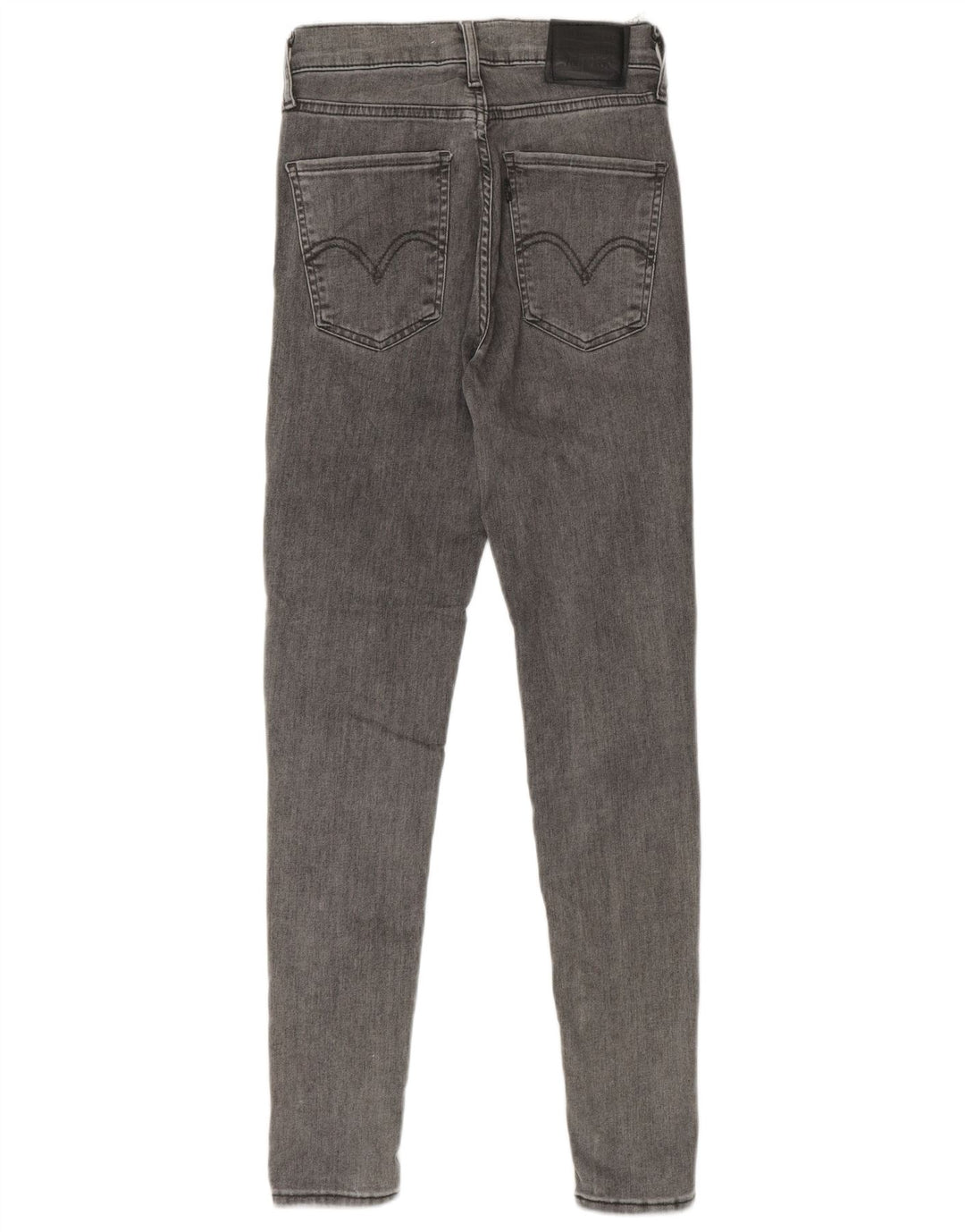 Blugi skinny distressed pentru femei Levi's W25 L28 bumbac gri