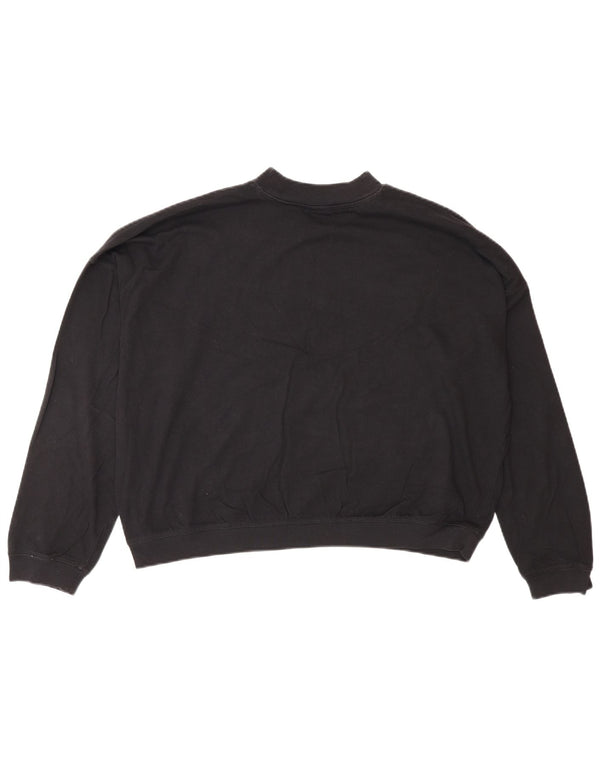 Pulover supradimensionat cu grafic pentru femei Champion UK 6 XS Negru