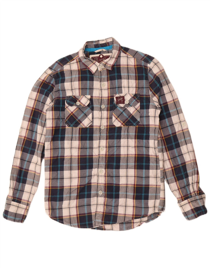 Cămașă Superdry Classic Lumberjack Flannel pentru bărbați, mijlocie, multicoloră