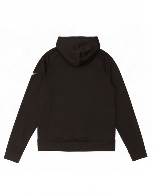 Pulover Nike pentru băieți cu glugă grafic 13-14 ani XL poliester negru