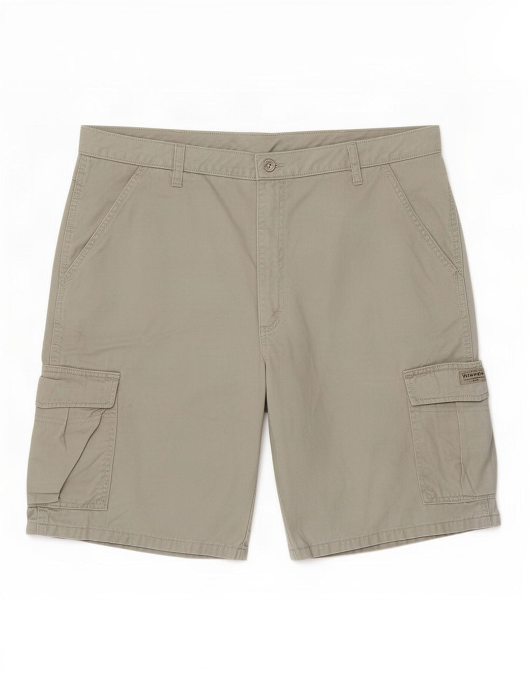 Pantaloni scurți cargo Wrangler pentru bărbați, mari W36, bumbac gri