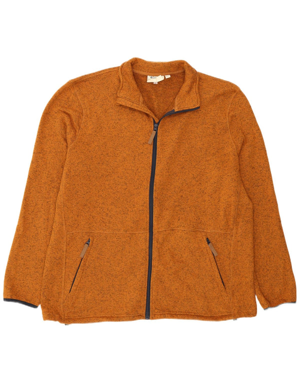 Jachetă de trening pentru bărbați Mountain Warehouse, 3XL, maro, poliester cu pete