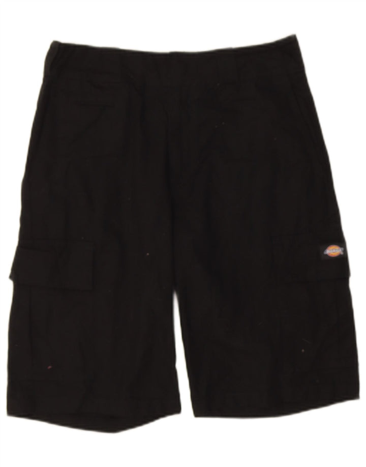 Pantaloni scurți cargo Dickies pentru bărbați W28, bumbac negru mic