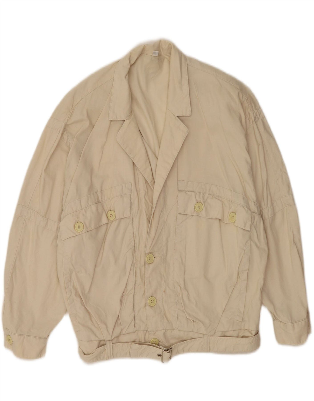 Jachetă Bomber Swinger pentru bărbați Batwing UK 44 2XL Bej Bumbac