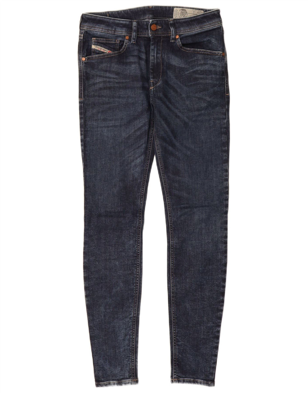DIESEL Stickker Super Slim Skinny Jeans W30 L30 bumbac bleumarin