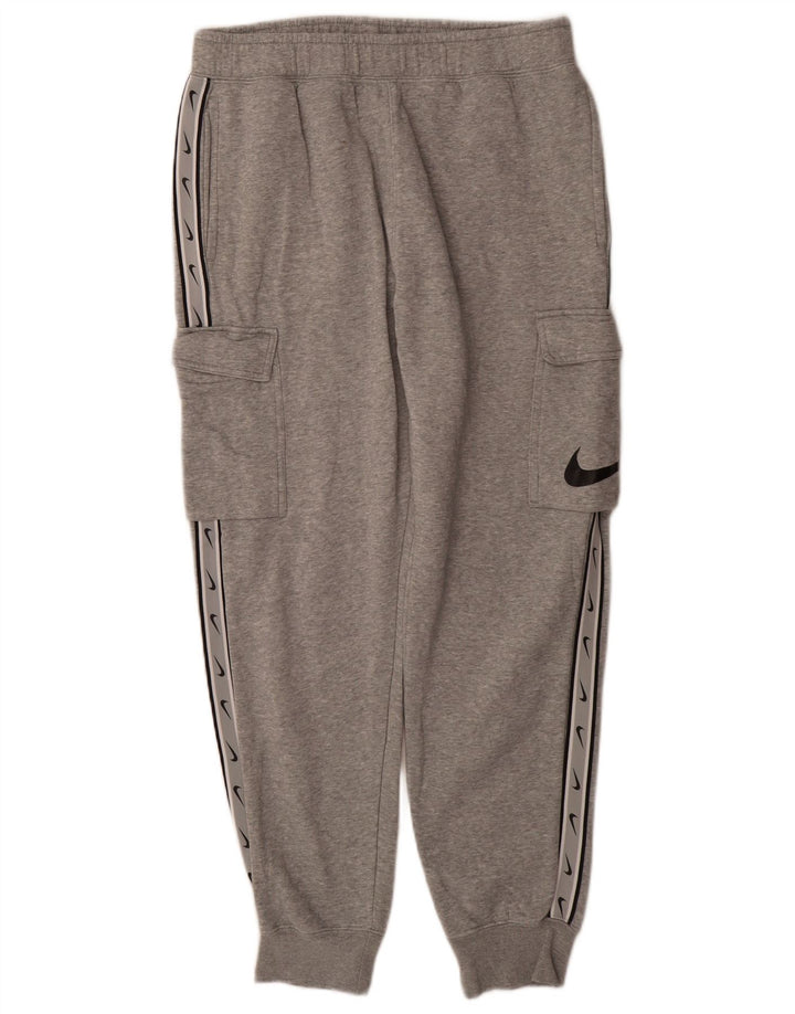 Pantaloni de trening Nike Graphic Cargo pentru bărbați Pantaloni de jogging, gri mediu, pete