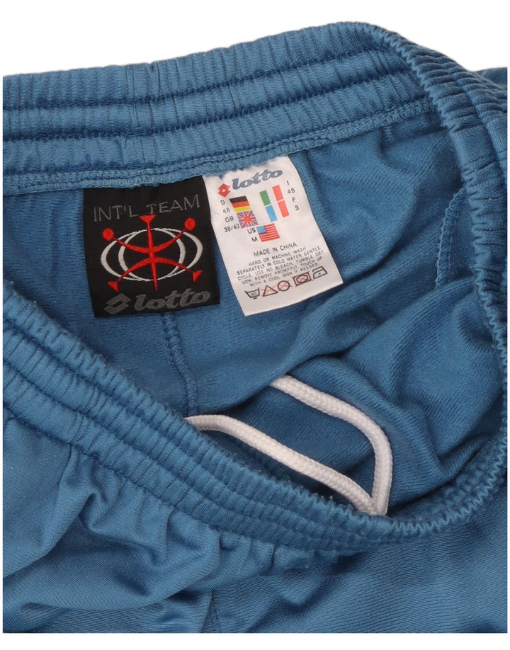 Pantaloni de trening pentru bărbați Lotto UK 38/40 Poliester albastru mediu