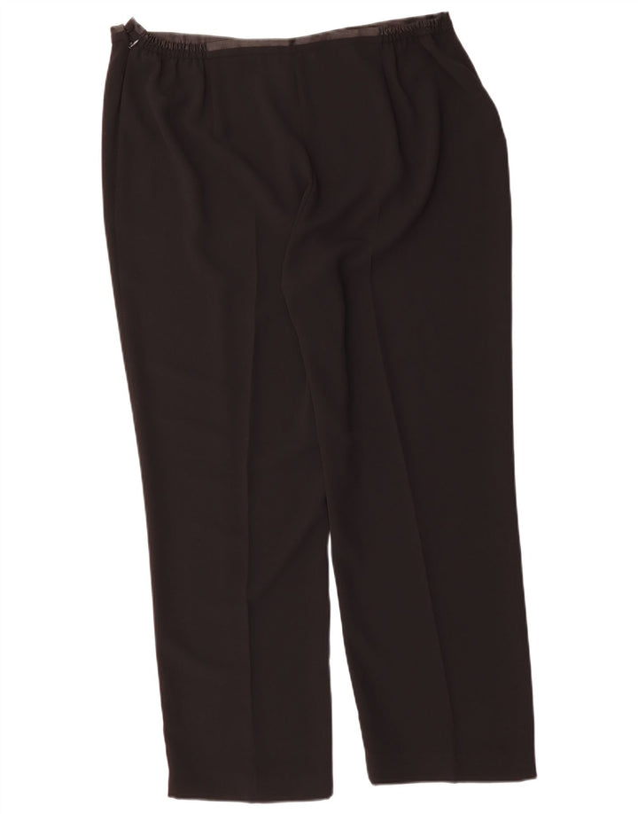 Pantaloni casual drepti pentru femei JACQUES VERT L36 L30 Poliester negru