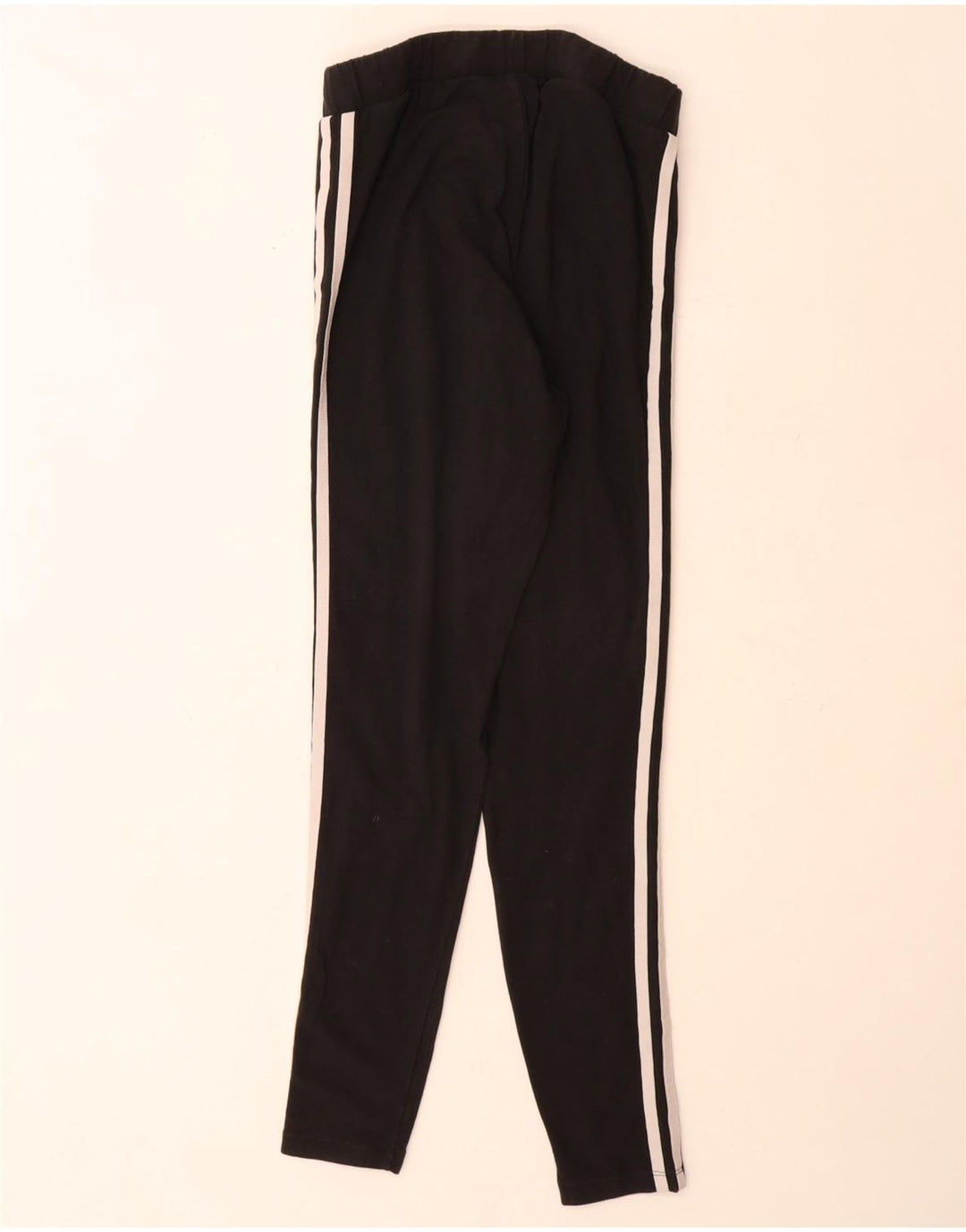 Leggings pentru femei Adidas UK 12, bumbac mediu negru