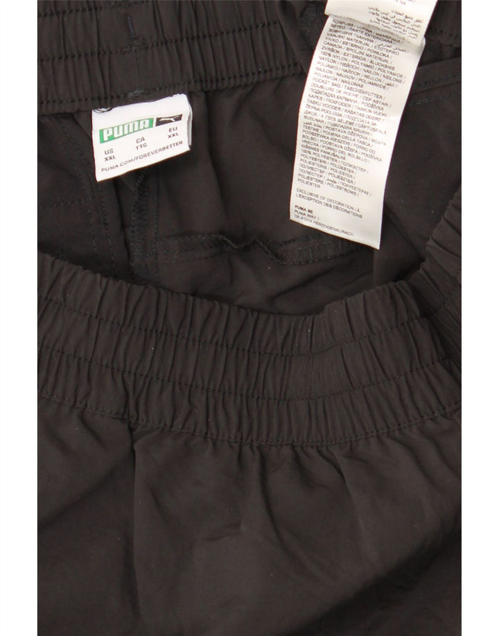 Pantaloni de trening PUMA pentru bărbați Pantaloni de jogging 2XL poliester negru