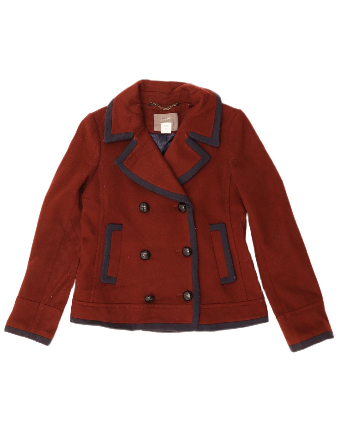Palton supradimensionat pentru femei J. Crew US 2 XS Lână maro