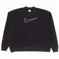 Hanorac pentru bărbați Nike Dri Fit Graphic Pulover mare, negru, bumbac