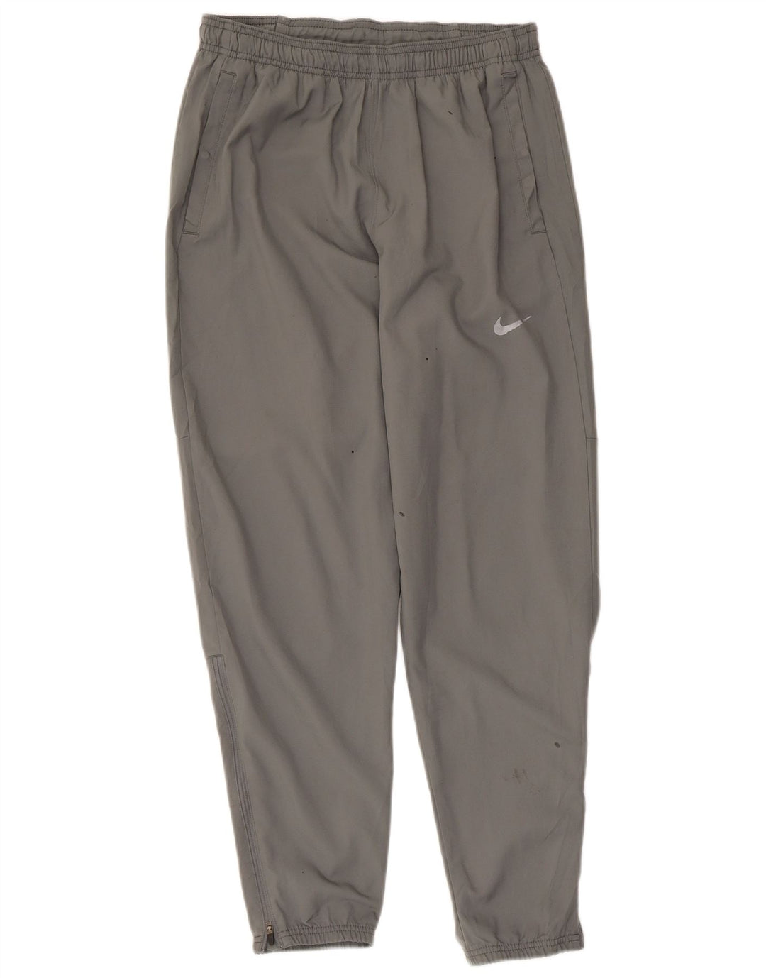 Pantaloni de trening Nike Dri Fit pentru bărbați Pantaloni de jogging Mici, gri, poliester