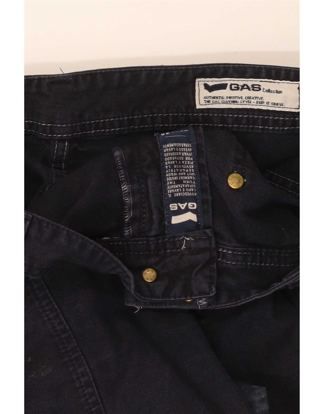 Pantaloni scurți pentru bărbați Gas Cargo W36 Large Bleumarin