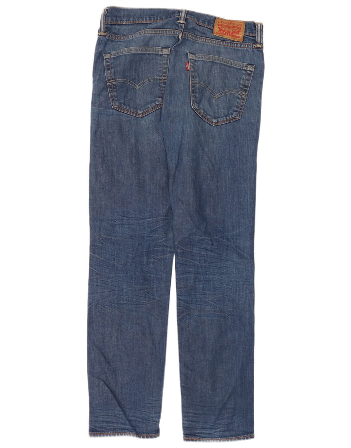 Blugi drepti pentru bărbați Levi's 508 W30 L30 Bumbac albastru