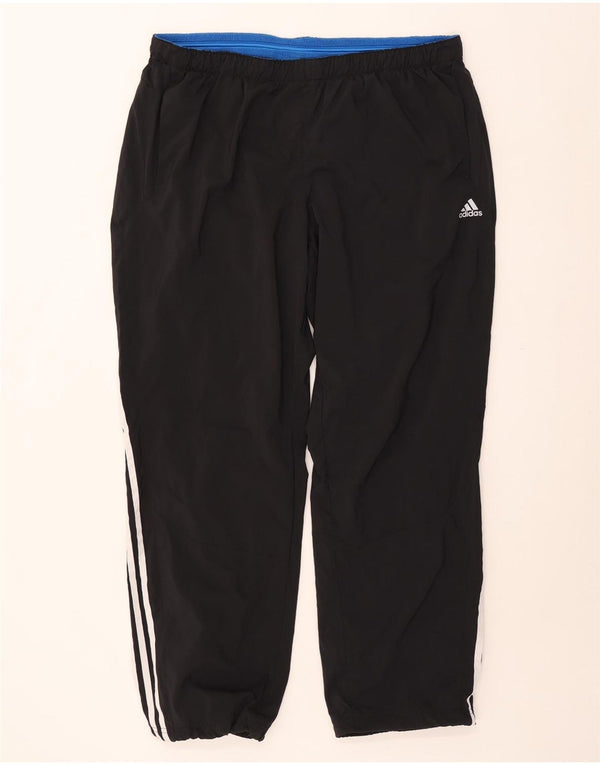Pantaloni de trening Adidas Climalite pentru bărbați, 2XL, poliester negru