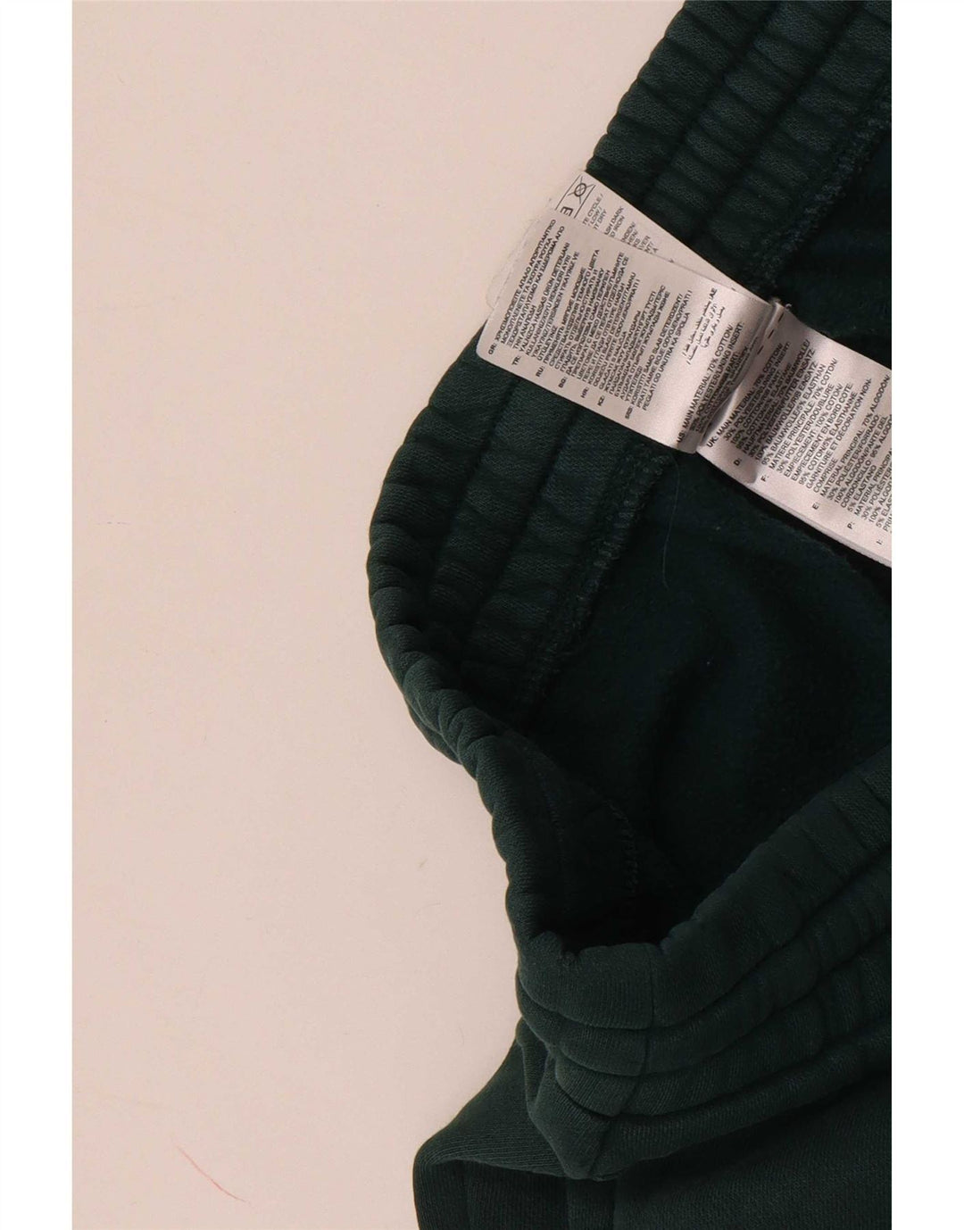 Pantaloni de trening pentru bărbați Reebok Pantaloni de jogging, bumbac verde mediu