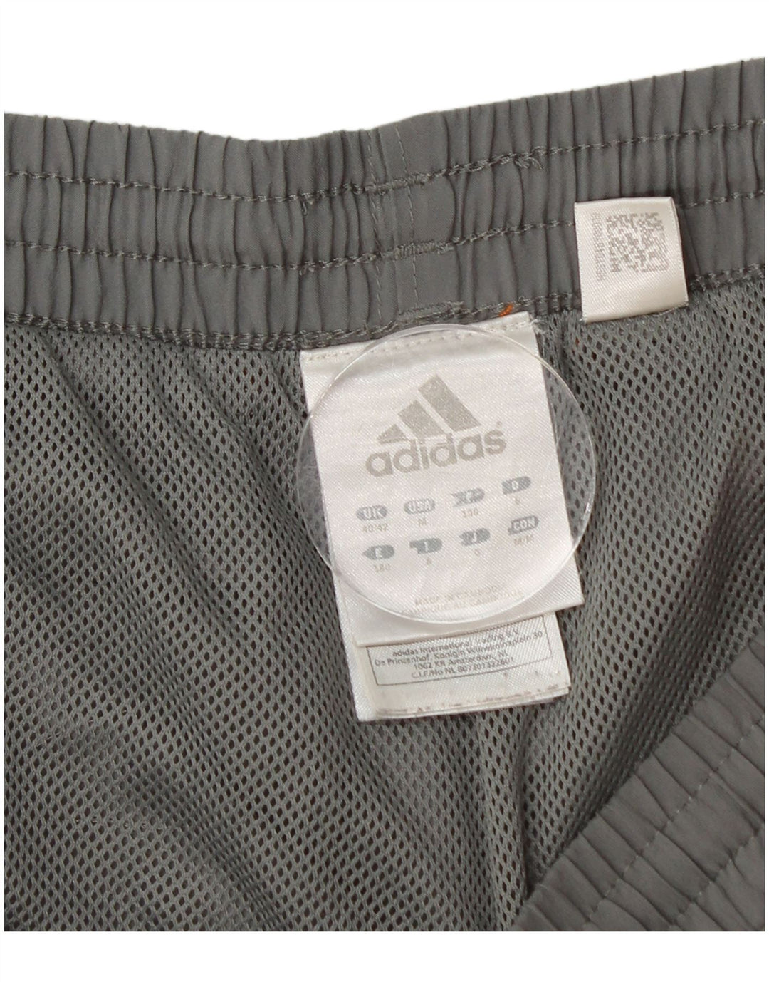 Pantaloni de trening ADIDAS pentru bărbați Marea Britanie 40/42 Gri mediu Poliester color bloc