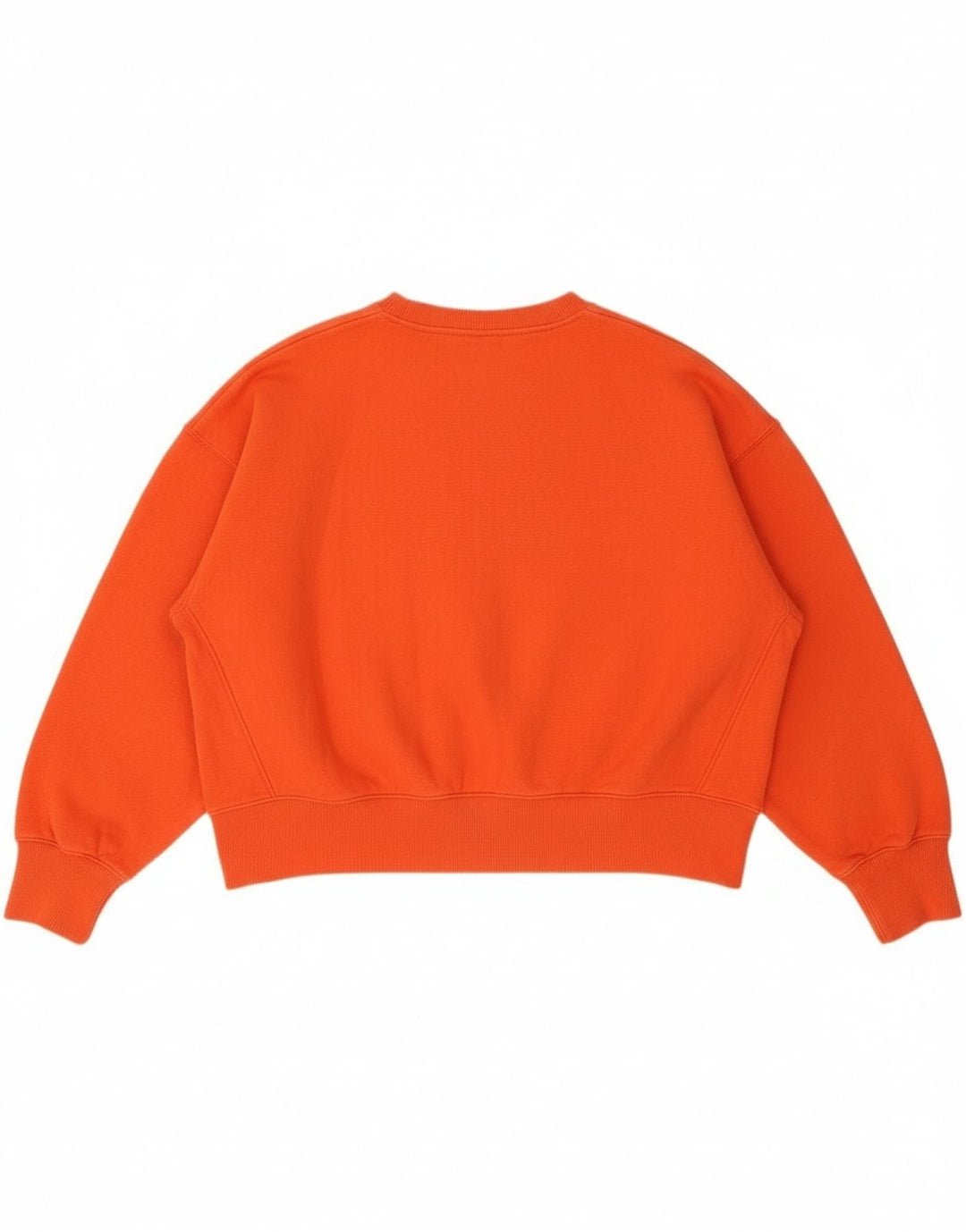 Pulover oversized pentru femei Nike Crop, UK 14, bumbac roșu mediu