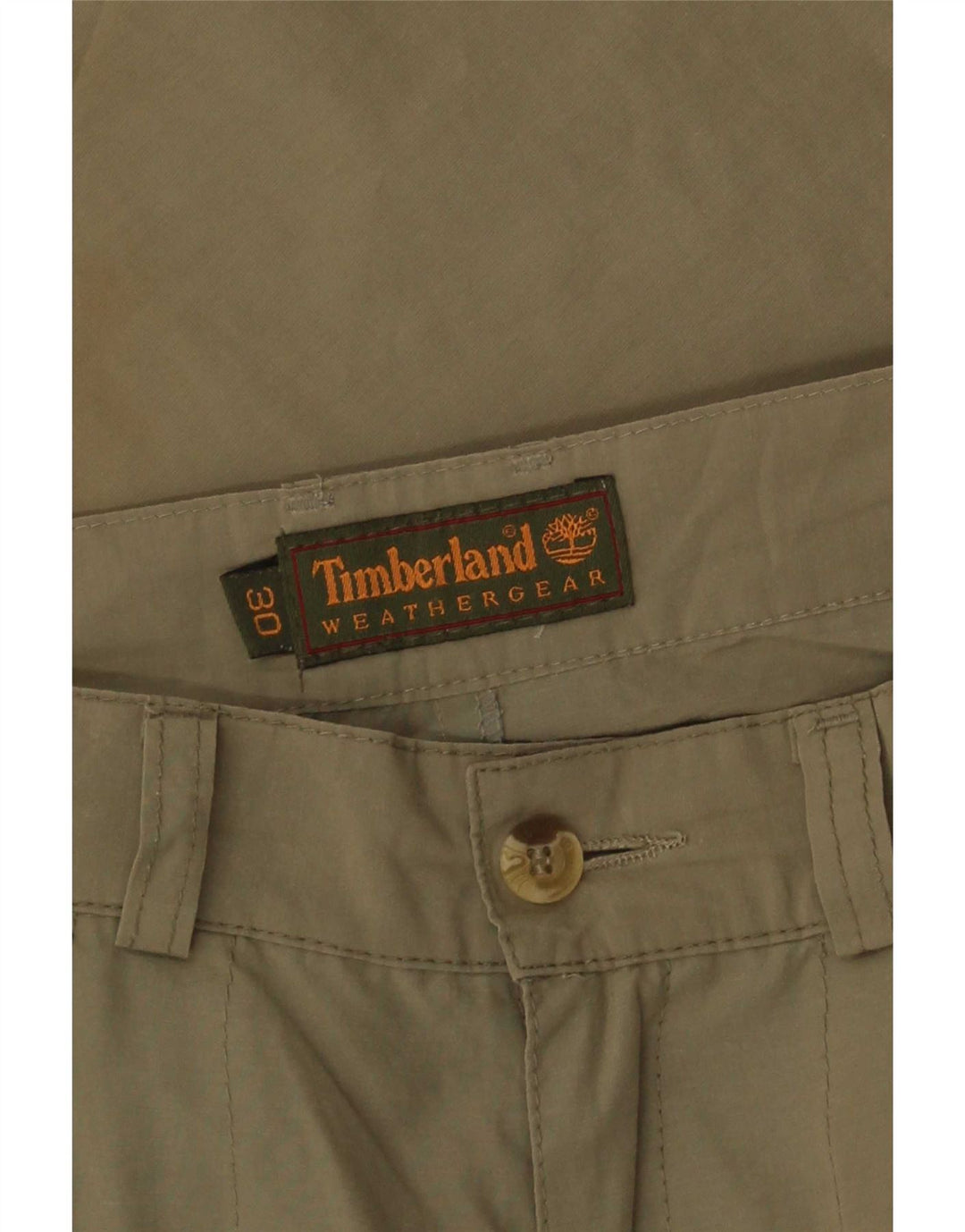Pantaloni cargo drepti pentru bărbați Timberland W30 L30 kaki