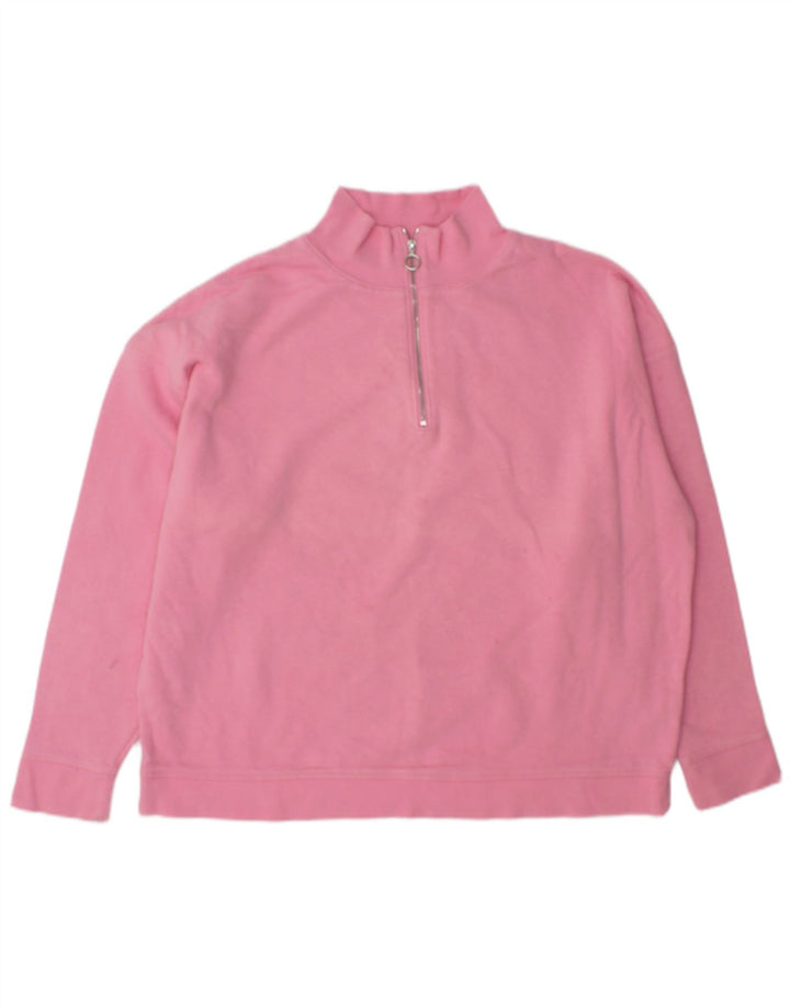 Pulover supradimensionat pentru femei Marks & Spencer UK 14, mare, roz