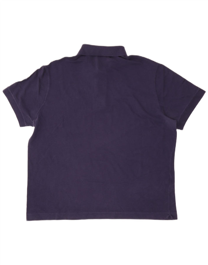 Tricou polo pentru bărbați Lacoste Mărimea 7 2XL Bleumarin