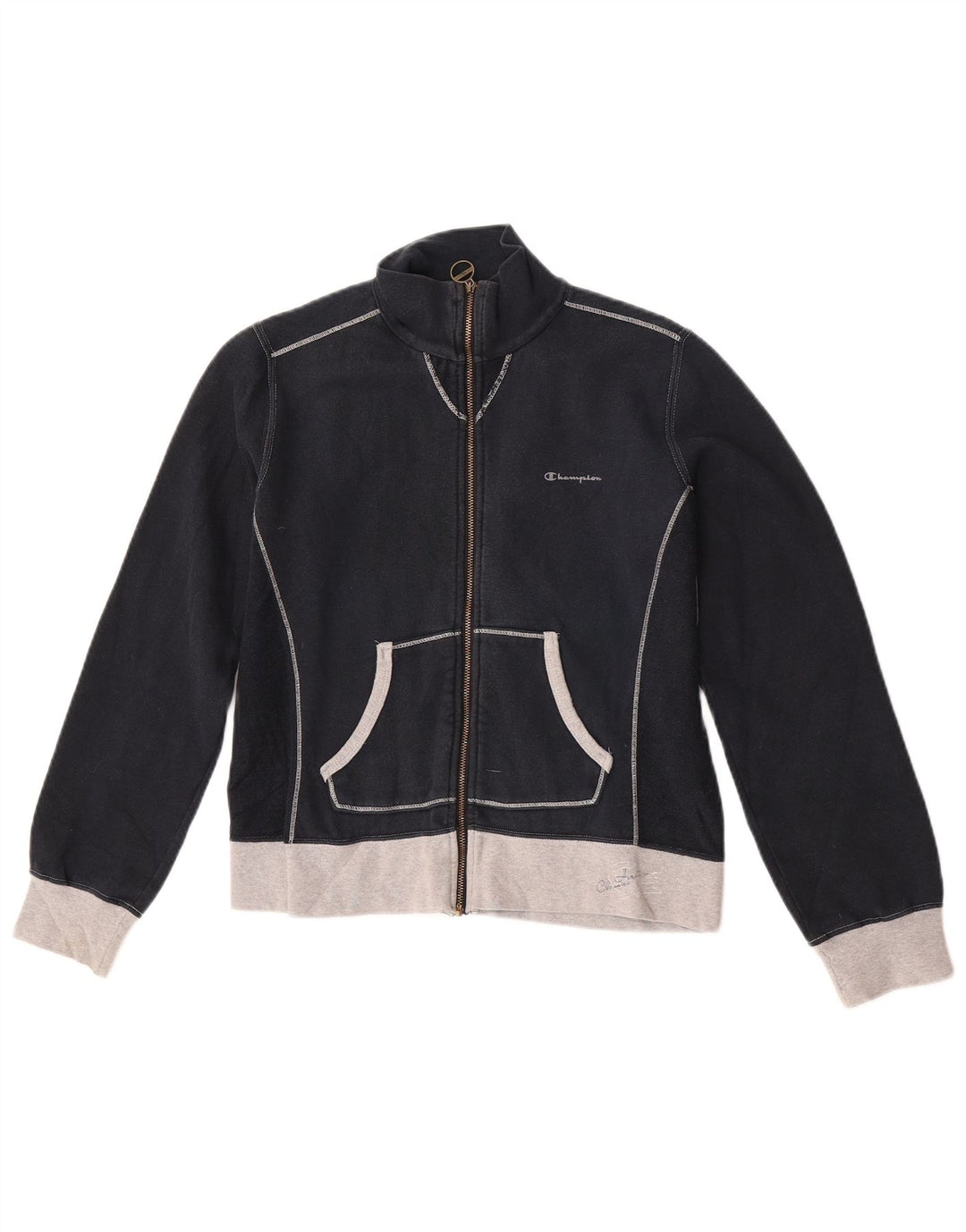 Jachetă de trening pentru femei Champion UK 14 Medium Bleumarin
