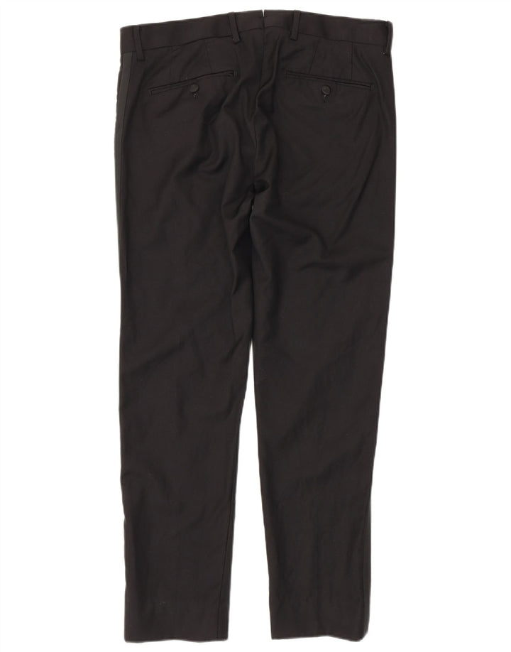 Gutteridge Pantaloni subțiri pentru bărbați IT 48 Medium L32 L29 Poliester negru
