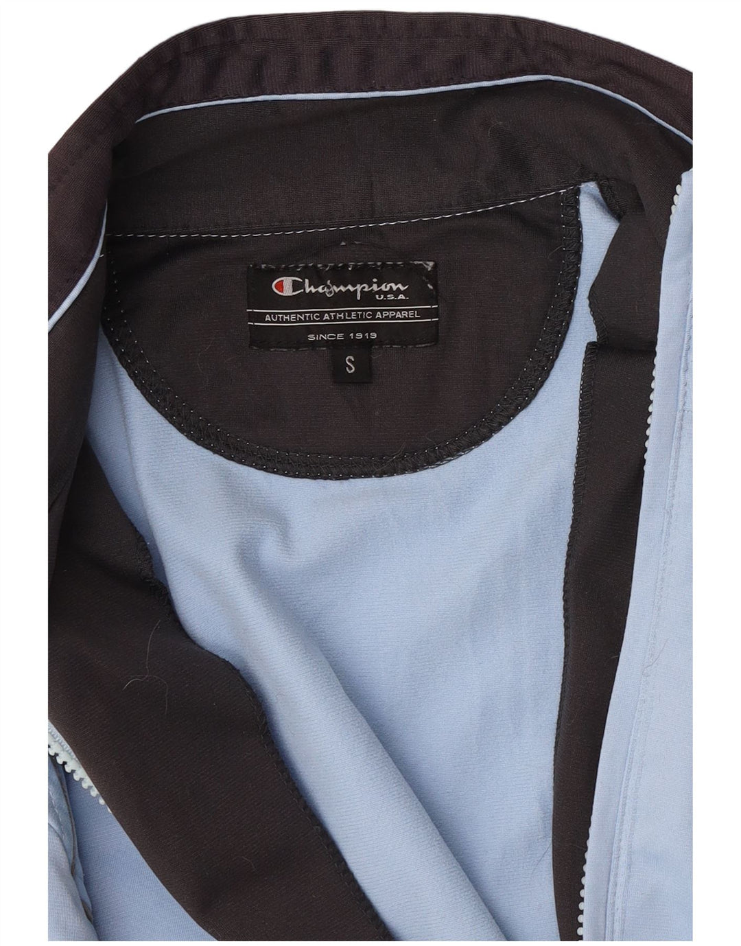 Jachetă de trening supradimensionată pentru femei Champion UK 10 Small Blue