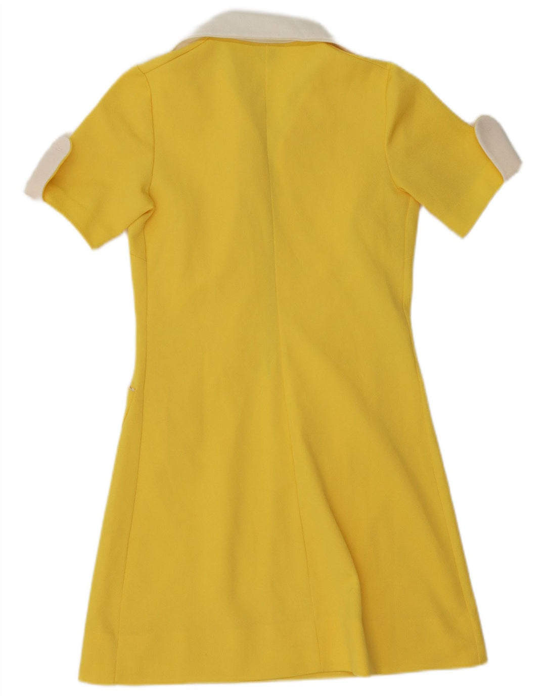 Rochie polo Trevira pentru femei IT 44 Galben mediu Poliester color bloc