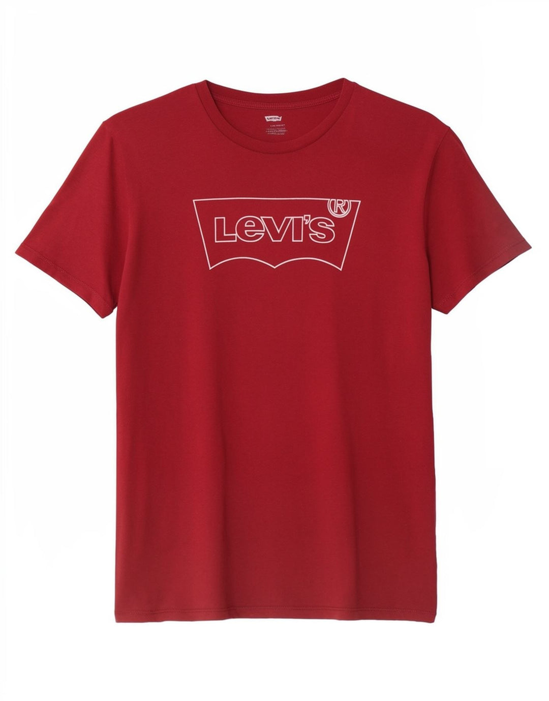 Tricou grafic Levi's pentru bărbați Top mare, roșu, bumbac