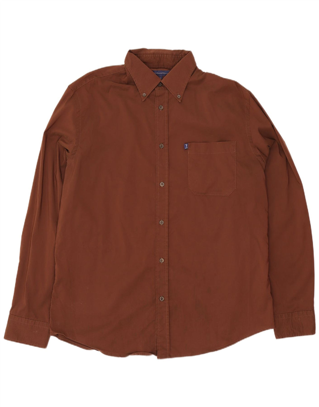 Cămașă Trussardi pentru bărbați XL bumbac maro