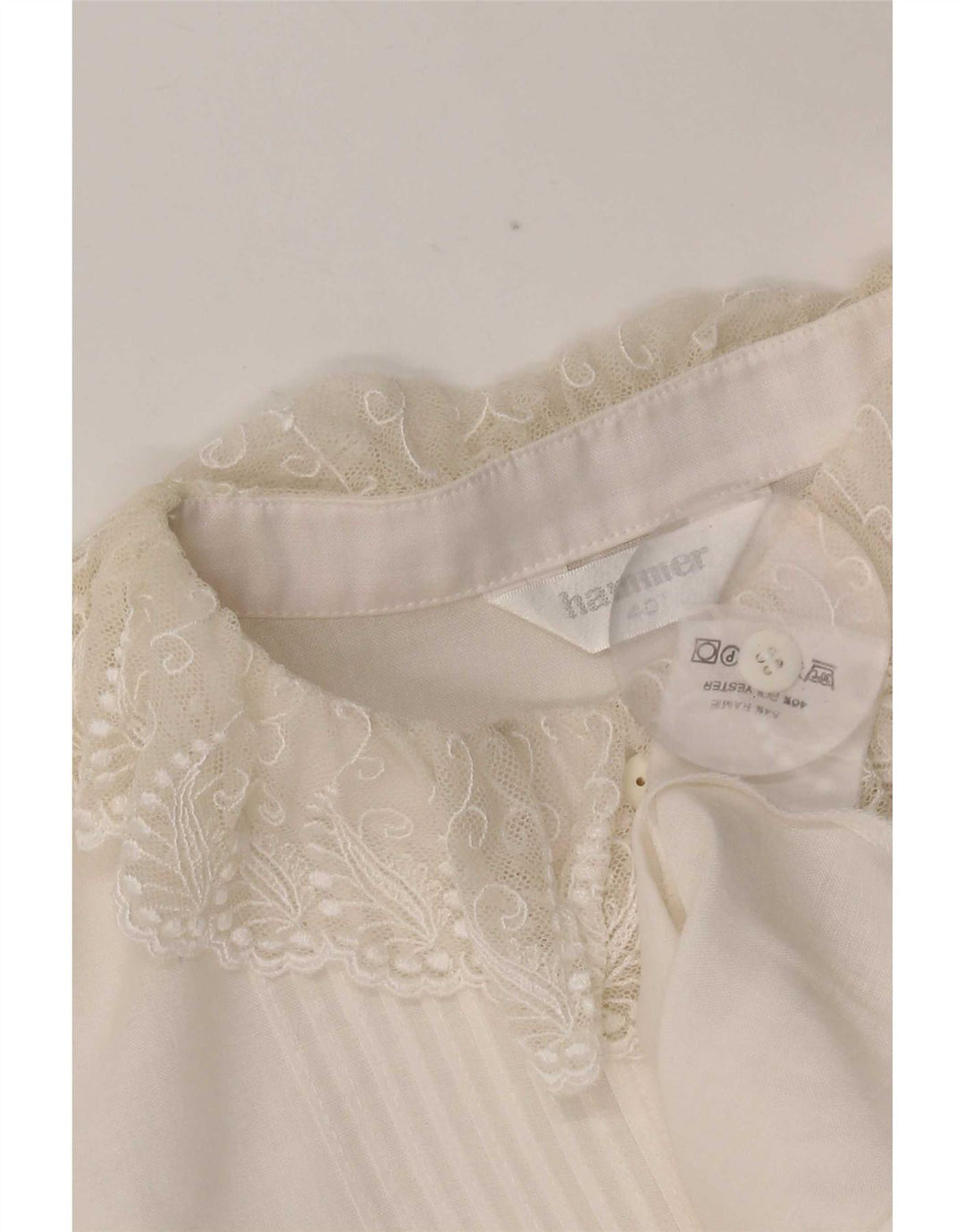 Bluză Cămașă Femei Hammer EU 40 Medium White Ramie