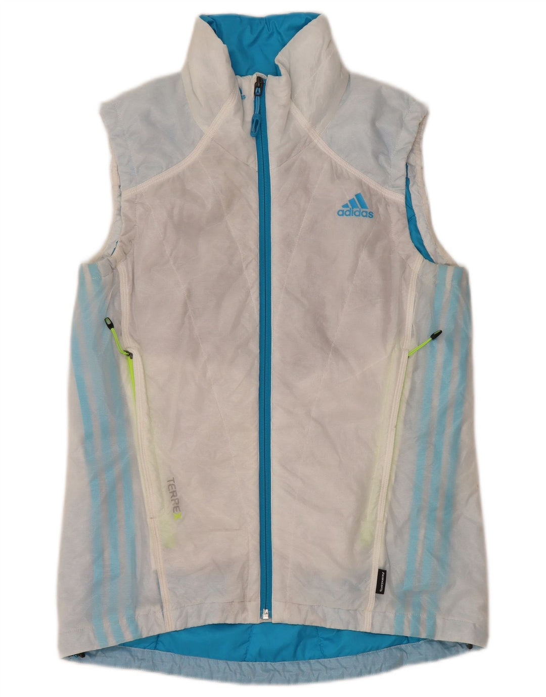 Adidas Terrex Padded Gilet UK 12 Medium White Poliester
