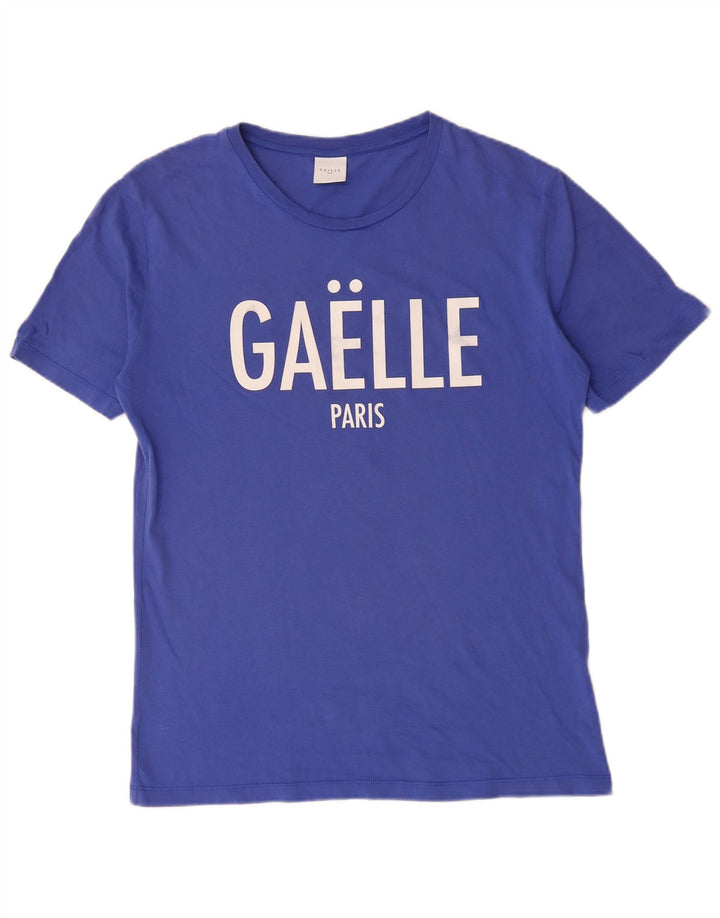 Tricou grafic pentru bărbați Gaelle Top mic albastru