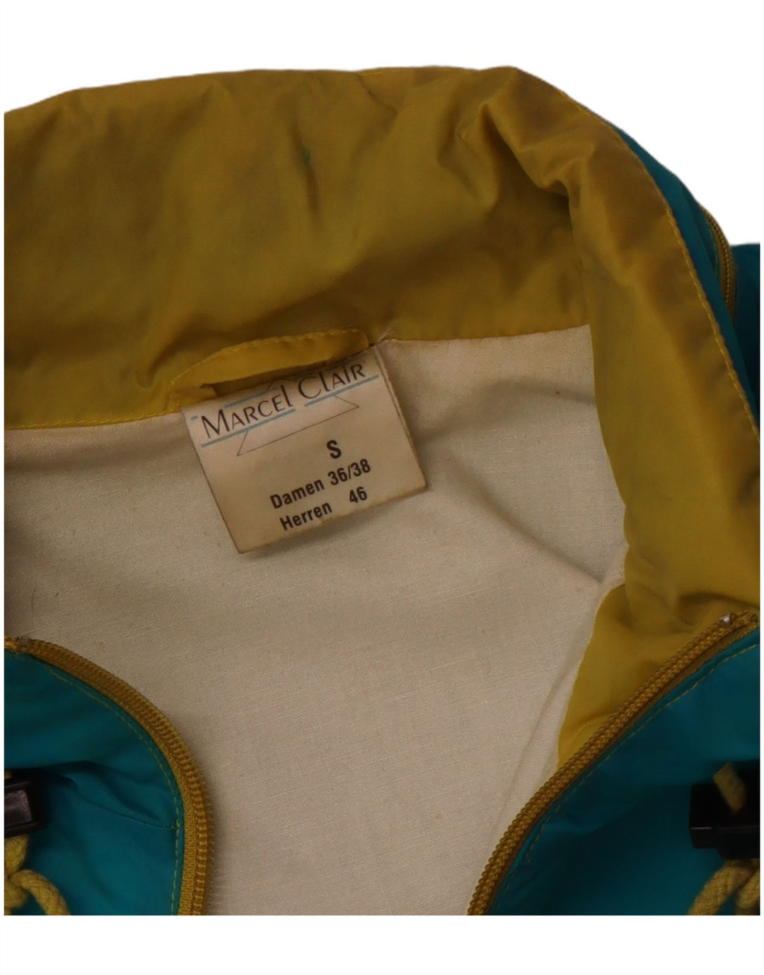 Jachetă de vânt pentru bărbați Marcel Clair Unisex EU 46 Poliamidă albastră mică