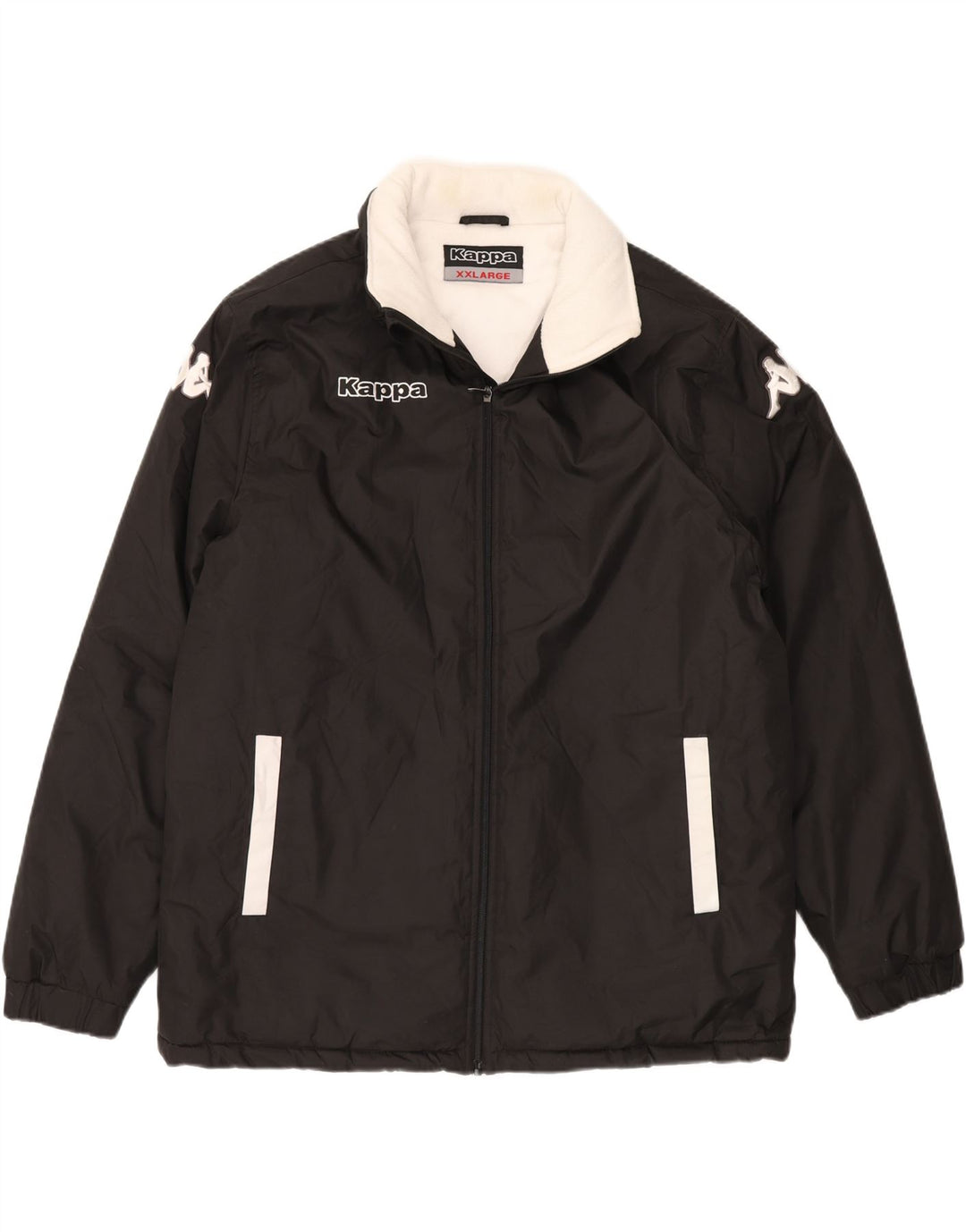 Jachetă de vânt pentru bărbați KAPPA UK 44 2XL Poliester negru