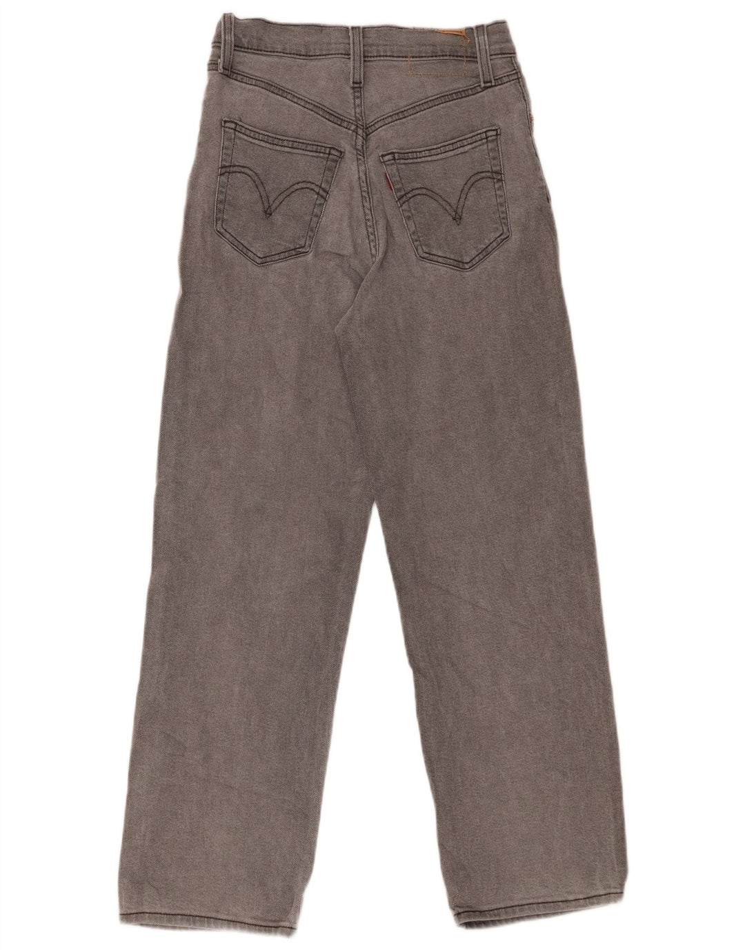 Blugi pentru femei cu talie înaltă LEVI'S cu picioare largi L24 L27 gri