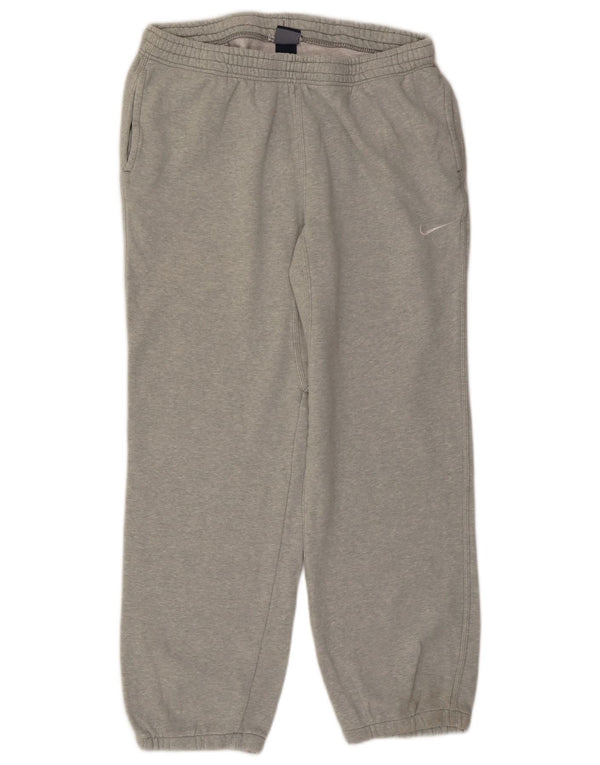 Pantaloni de trening Nike pentru bărbați Joggeri mari, gri, bumbac cu pete